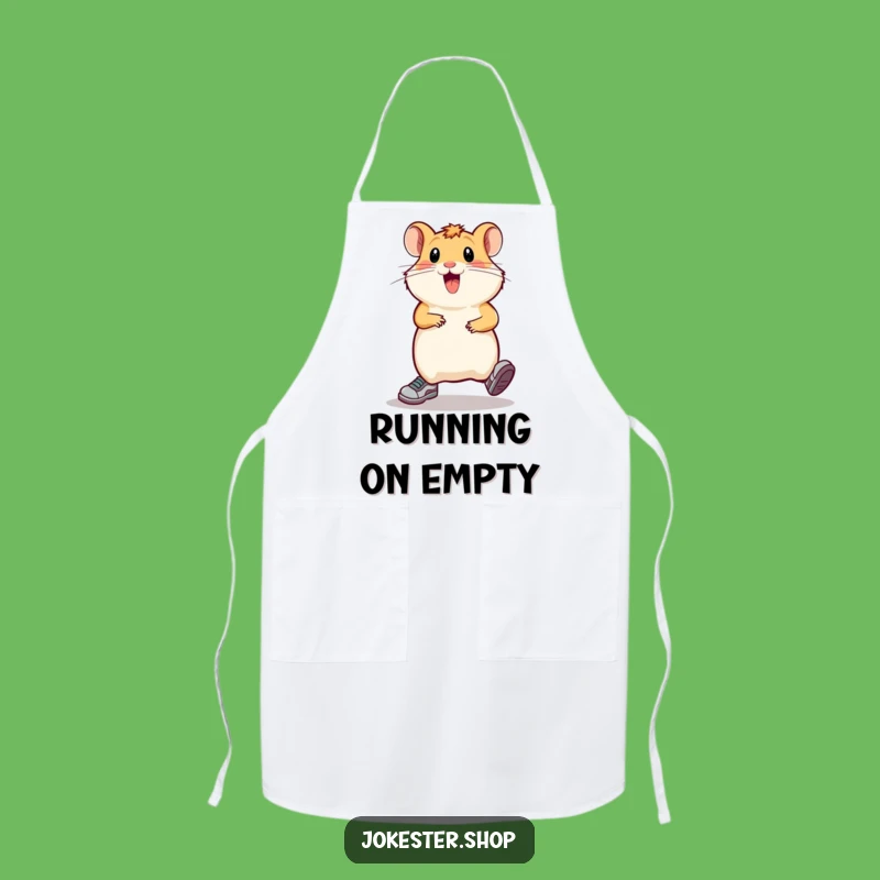 Funny Hamster Chef Apron: Comical Kitchen Wear & Hilarious Funny Gift