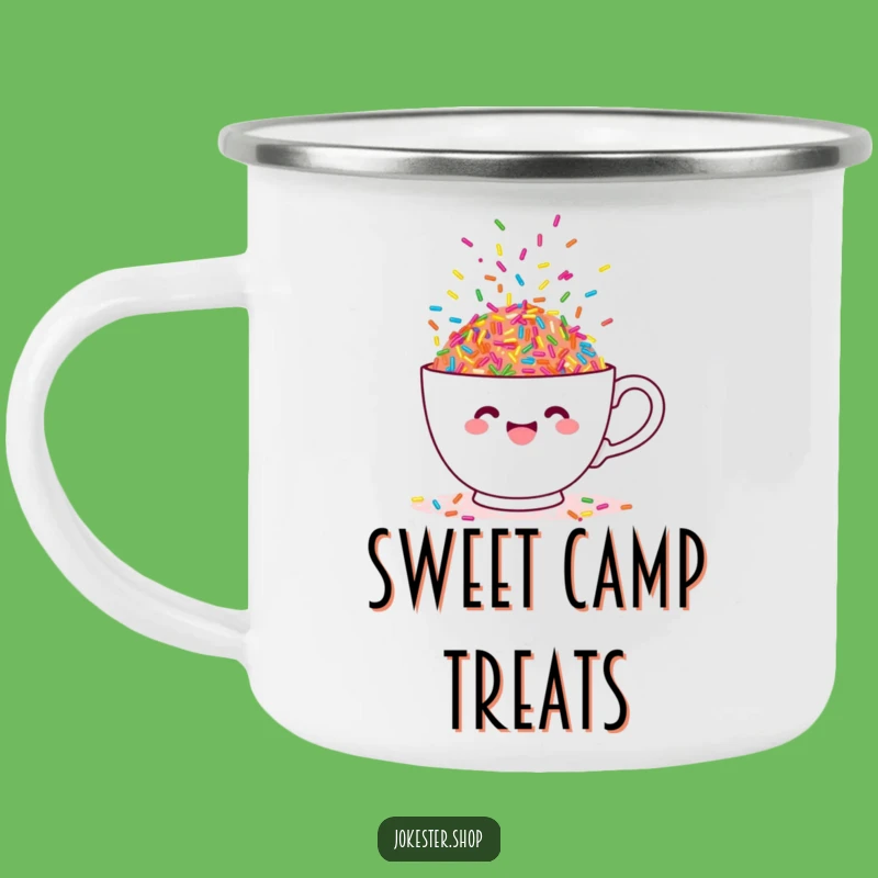 Funny Sprinkle Campfire Mug - Hilarious Outdoor Gift for Sweet Adventures
