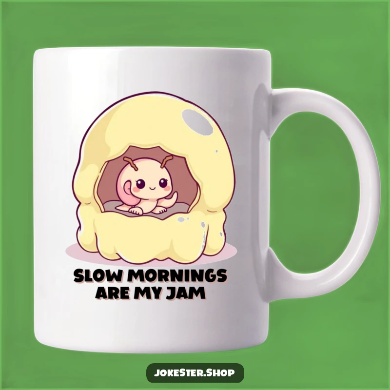 Funny Shy Snail Jelly Mold Mug - A Hilarious Gift for Slow-Paced Friends