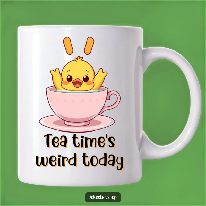 Funny Rubber Ducky Teacup Mug: Surprise! Hilarious Bath Time Gift Idea!
