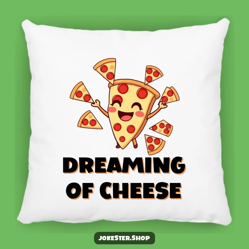 Funny Pizza Juggling Pillow - Cozy & Hilarious Accent for Foodie Homes