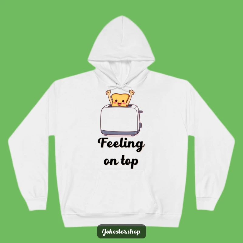 Funny Toast Triumph Hoodie - Cozy Up with Breakfast Victory, Ideal Funny Gift