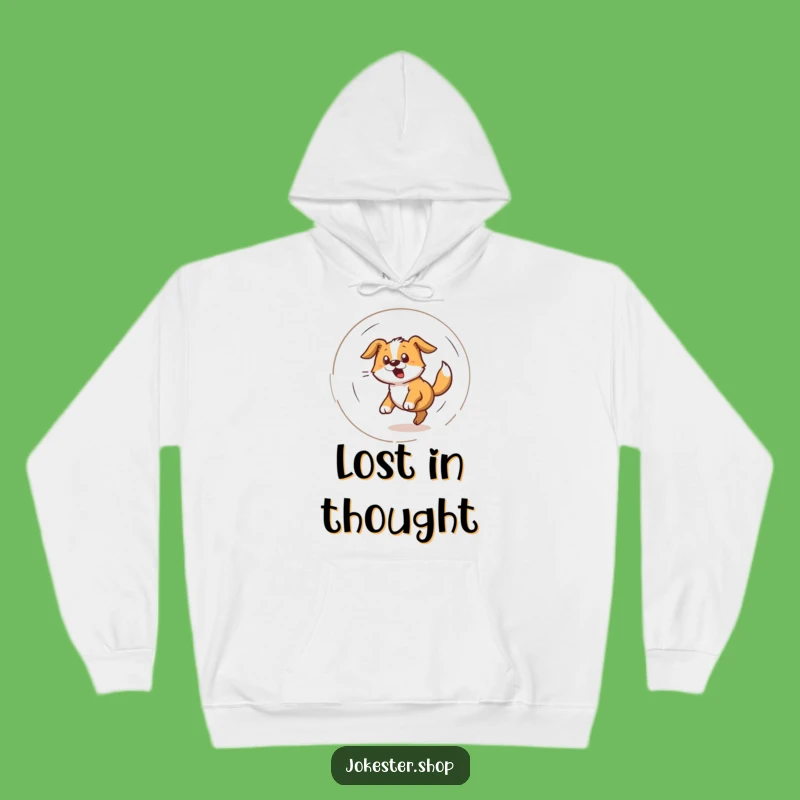 Funny Doggy Dizzy Hoodie - Cozy & Hilarious Gift for Pup Enthusiasts