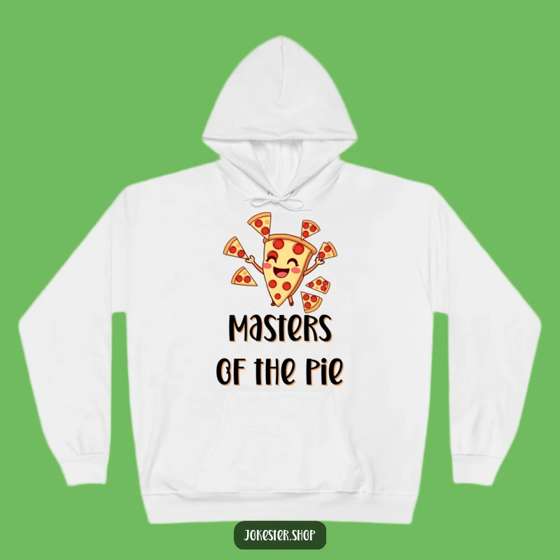 Funny Pizza Juggler Hoodie - Cozy & Hilarious Gift for Pizza Addicts