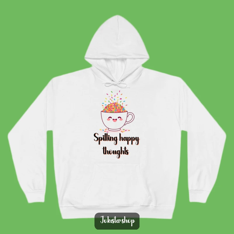 Funny Sprinkle Cheer Hoodie - Cozy & Hilarious Gift for Sweethearts