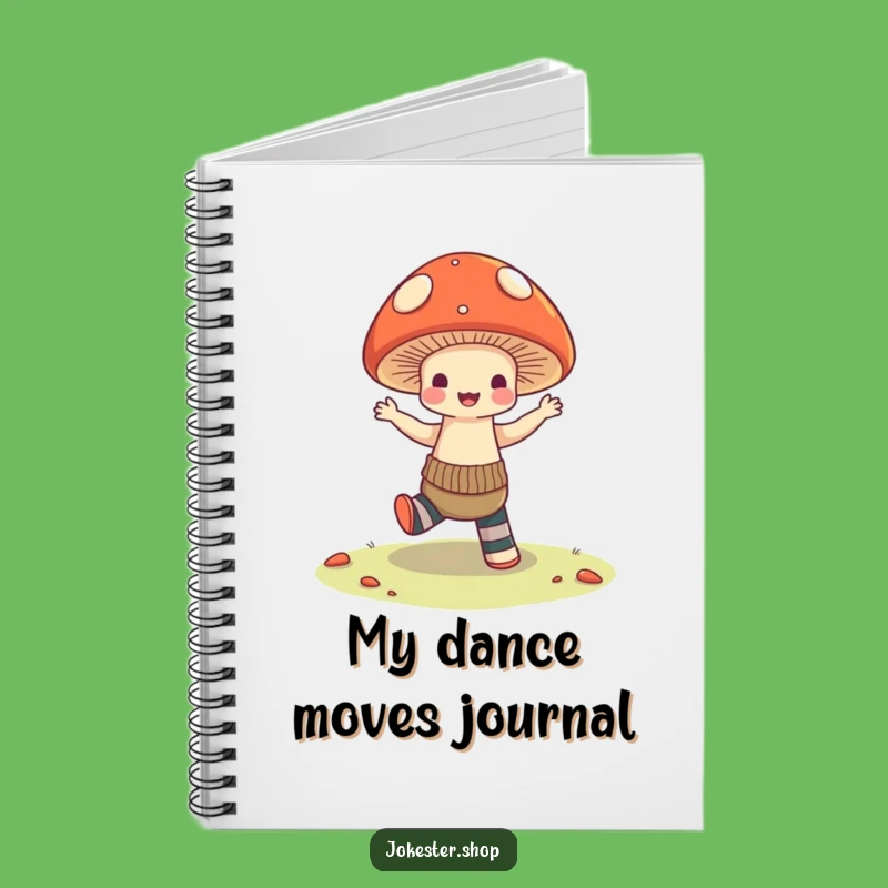 Funny Mushroom Dance Notebook: Mismatched Socks Journal, Hilarious Gift Idea!