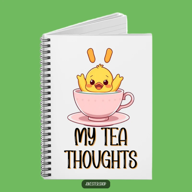 Funny Rubber Ducky Teacup Notebook: Surprise Journal, Hilarious Gift Idea!