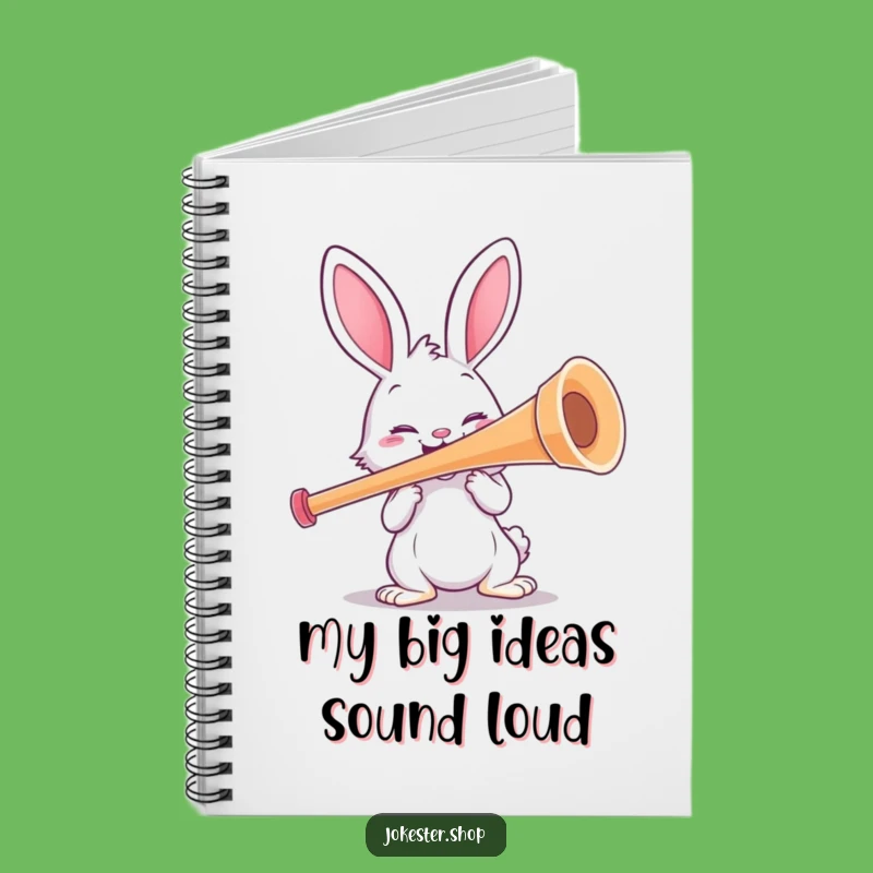 Funny Rabbit Kazoo Notebook: Hilarious Journal for Musical Ideas and Jokes