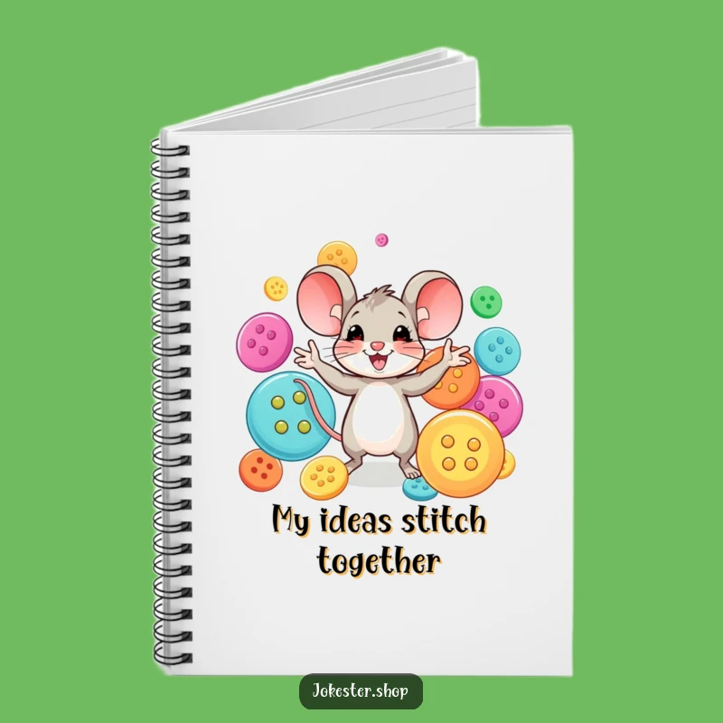 Funny Mouse Buttons Notebook: Hilarious Journal for Creative Ideas