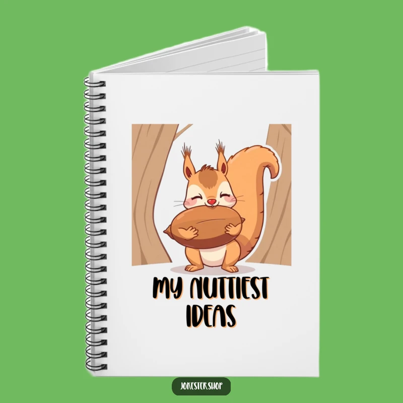 Funny Squirrel Nut Balance Notebook - Hilarious Journal for Your Big Ideas