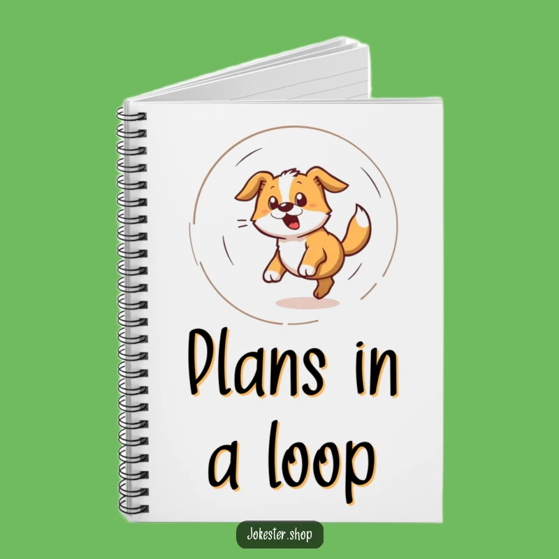 Funny Doggy Dizzy Notebook - Hilarious Journal for Dog Lovers and Dreamers